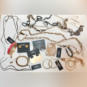 🌹🍃New Lydell ~ NYC Necklace, Bracelet & Earring Jewelry Bundle‼️RESELL‼️🍃🌹